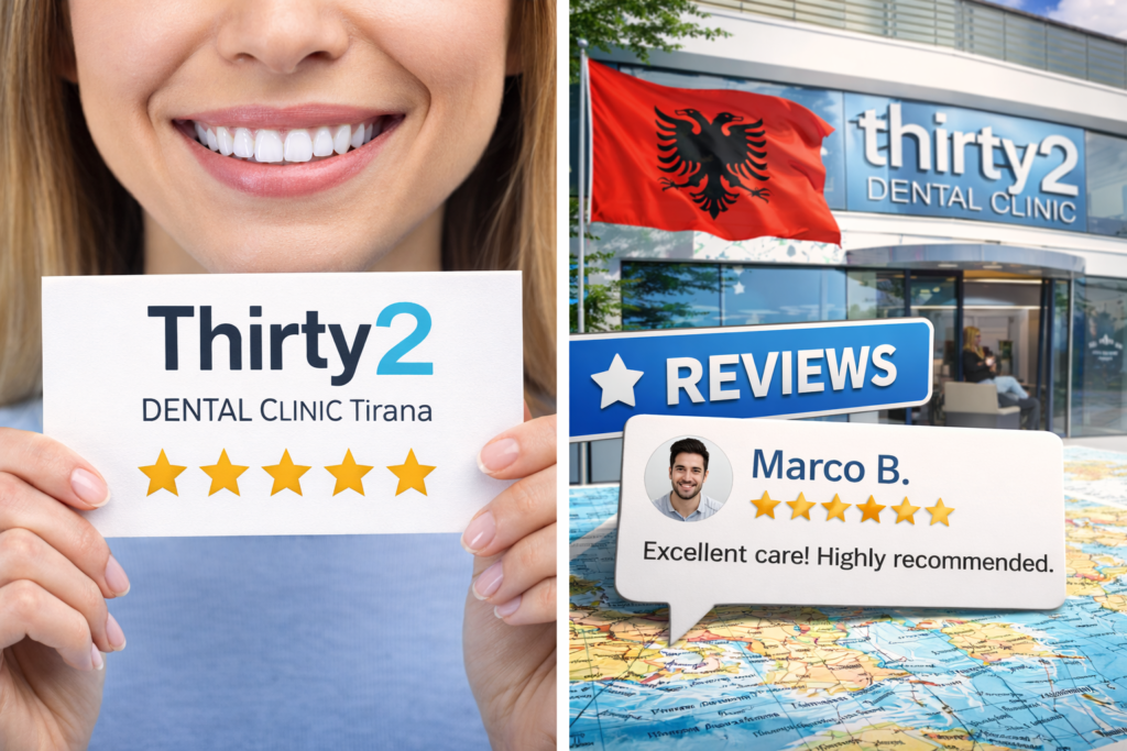Recensioni Thirty2 Dental Clinic Tirana: Opinioni Reali dei Pazienti